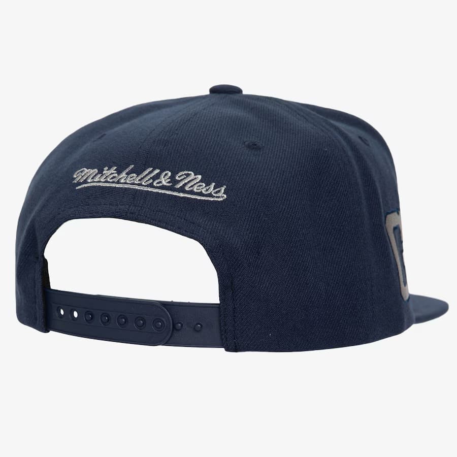 Бейсболка Mitchell & Ness Navy Georgetown Hoyas Just Don Team Vault Snapback Hat