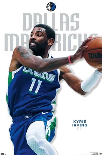 Настенный постер Kyrie Irving Dallas Mavericks NBA Wall Poster