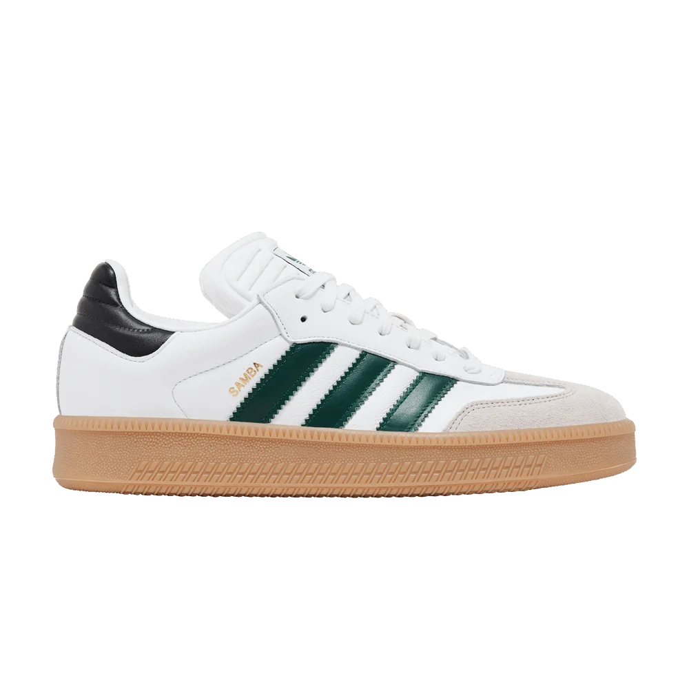 Krossovki-adidas-Samba-XLG-White-Collegiate-Green-Gum