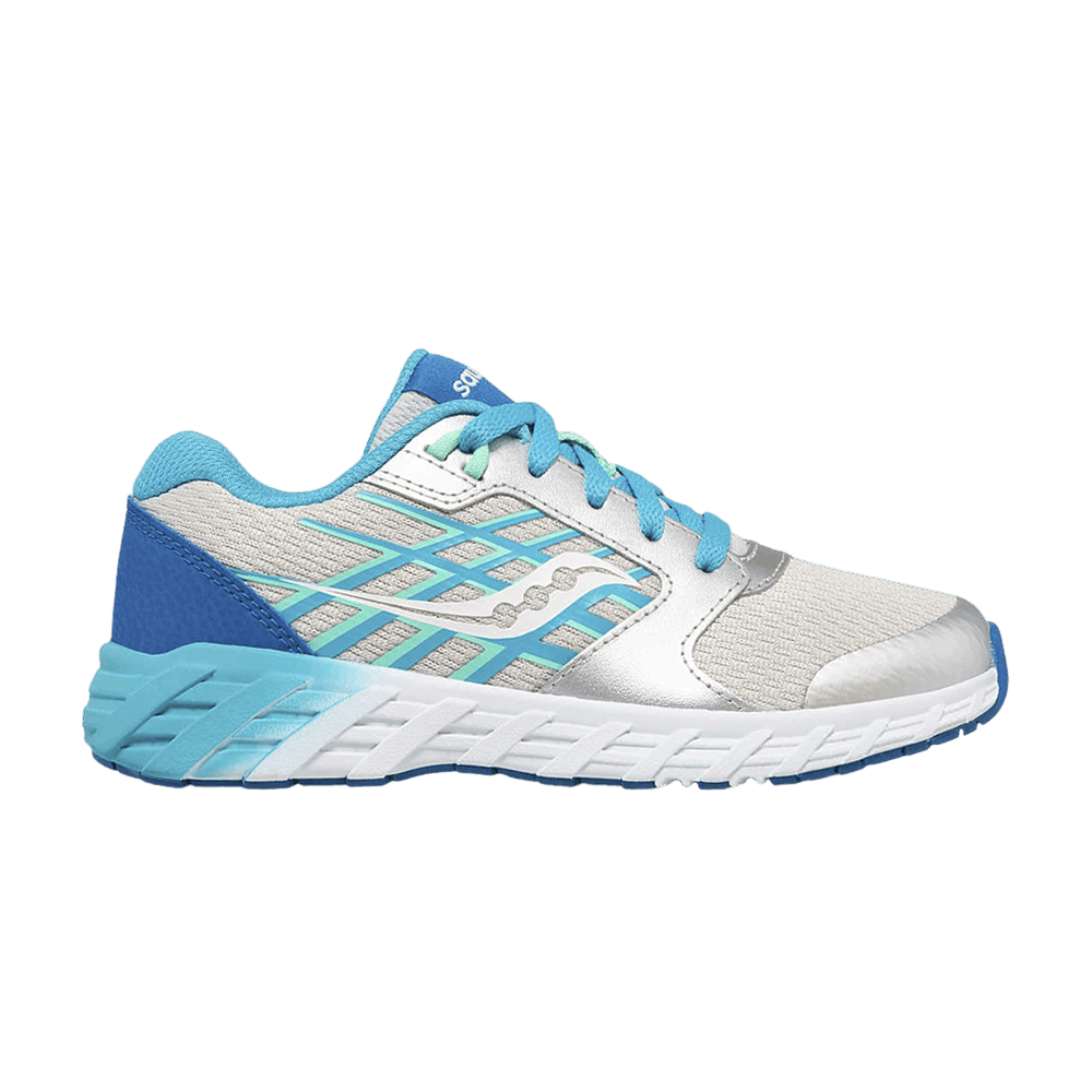 Кроссовки Saucony Wind 2.0 Lace Big Kid 'Turquoise Silver'