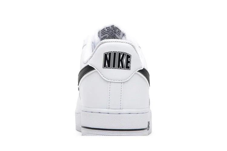 Кроссовки Nike Air Force 1 Low '07 3 'White Black'