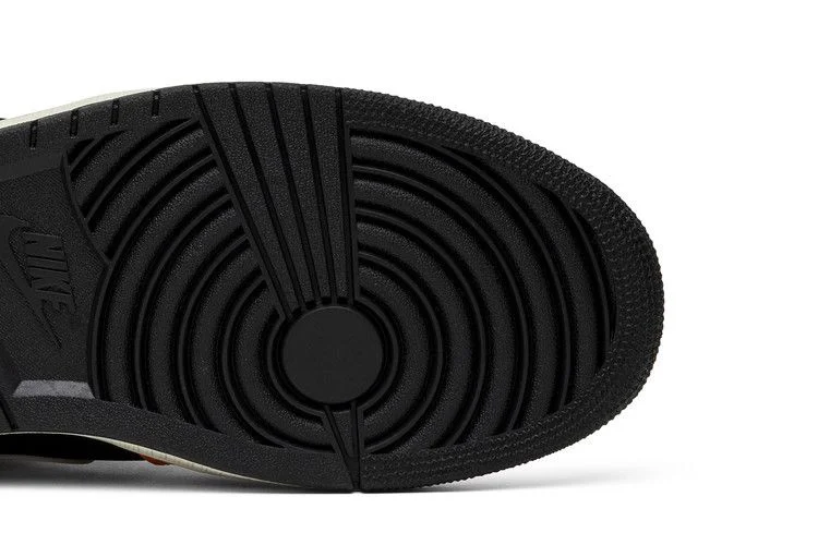Кроссовки Air Jordan 1 Mid 'Black Cone'