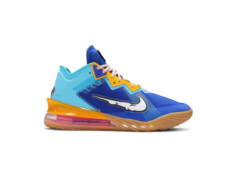 Кроссовки Space Jam x Nike LeBron 18 Low Wile E. x Roadrunner