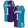 1992-93-Charlotte-Hornets-1-Muggsy-Bogues-Mitchell-Ness-Split-TealPurple-Jersey-3-100x100
