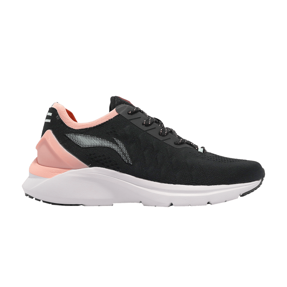 Кроссовки Li-Ning Wmns Basic Running 'Black Pink'