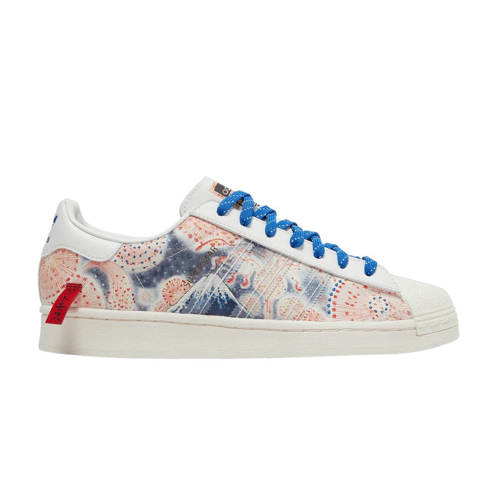 Кроссовки Atmos x Three Tides Tattoo x adidas Superstar 'Mt. Fuji'