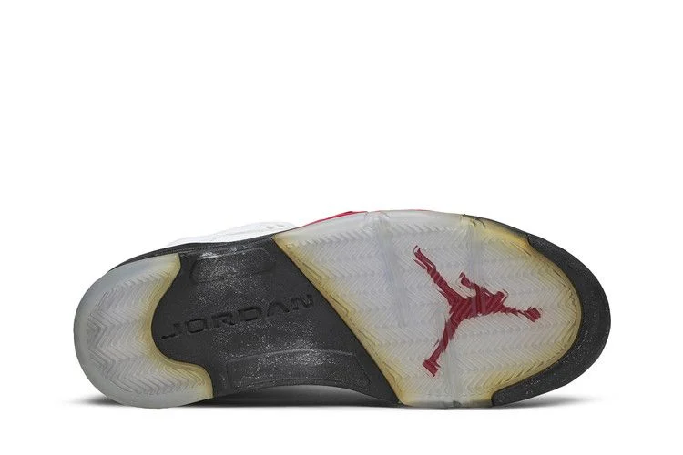 Кроссовки Air Jordan 5 Retro 'White Fire Red' 2013