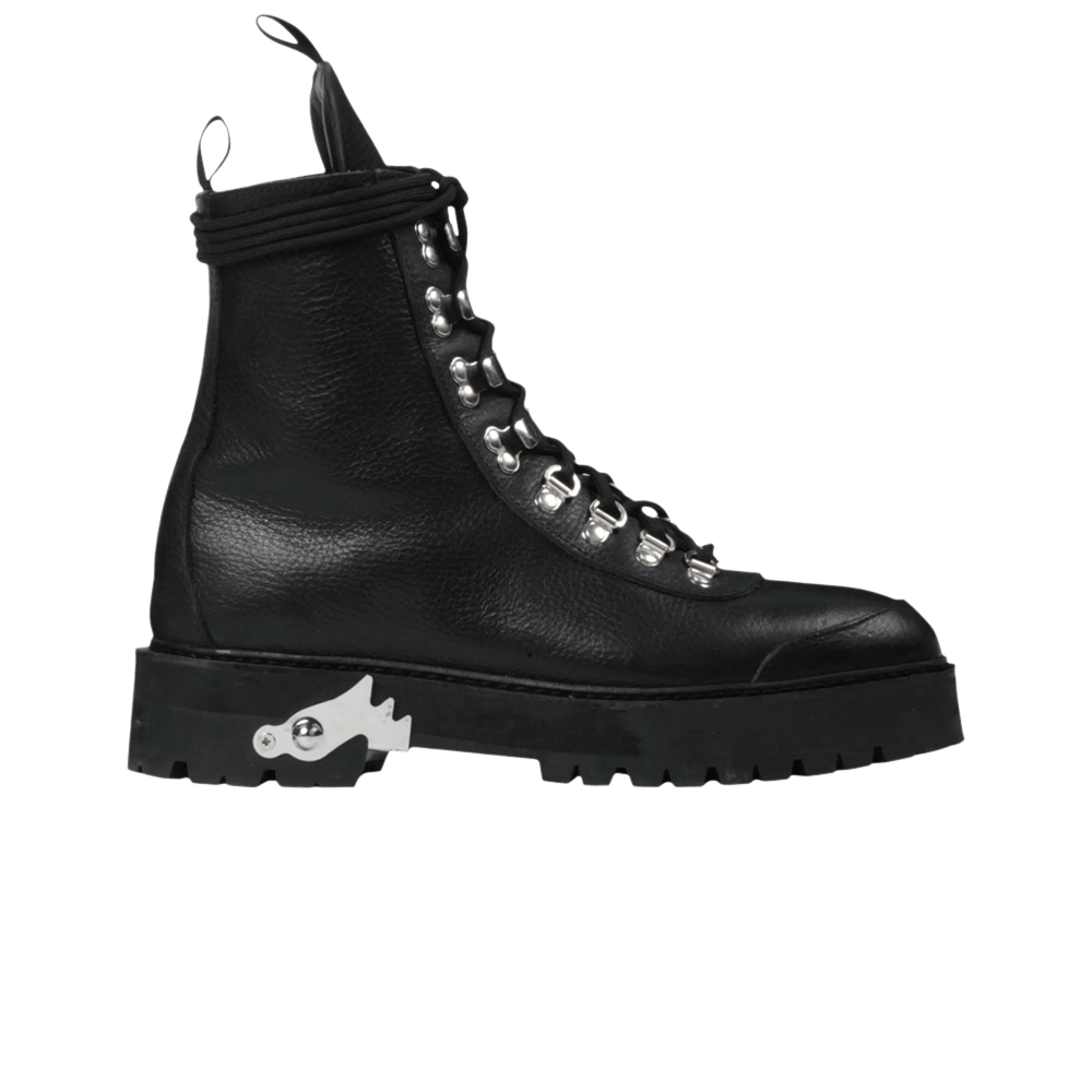 Кроссовки Off-White Wmns Leather Hiking Boot 'Black'