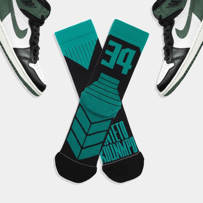 Спортивные носки Ehot Antetokounmpo 34 Crew Socks