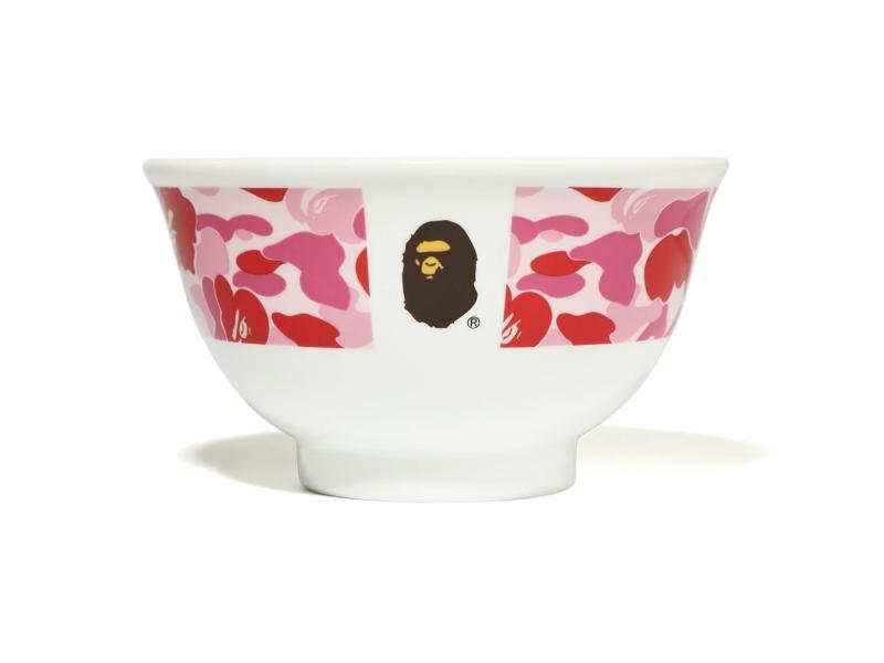 Чаша для риса BAPE ABC Camo Rice Bowl Pink