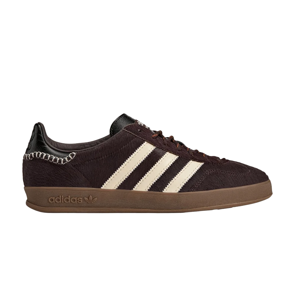 Кроссовки Wales Bonner x adidas Gazelle Pony 'Auco White Core Black'