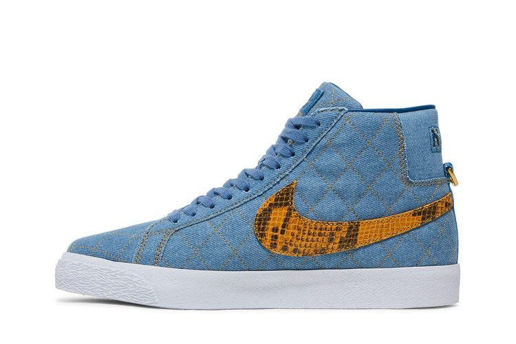 Кроссовки Supreme x Nike Zoom Blazer Mid QS SB 'Denim'