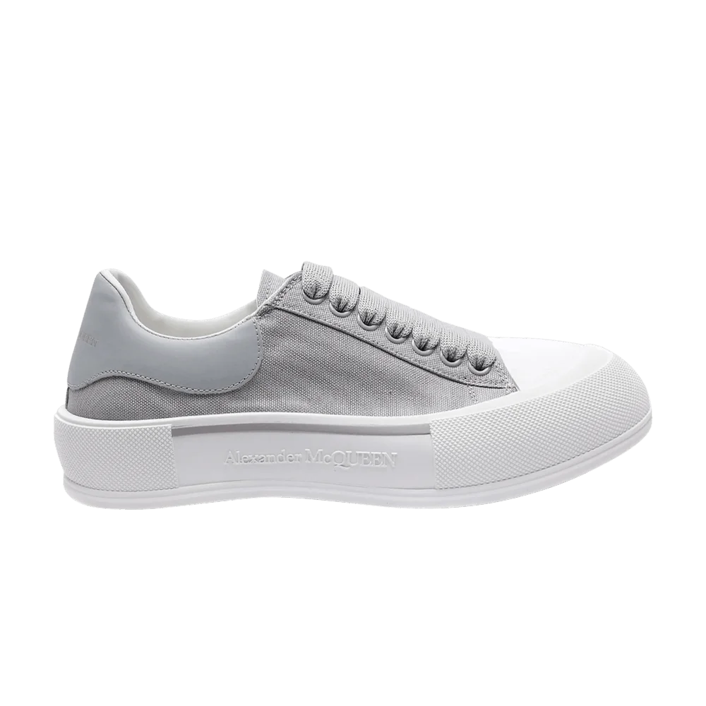 Кроссовки Alexander McQueen Deck Plimsoll Low 'Lilac Grey'