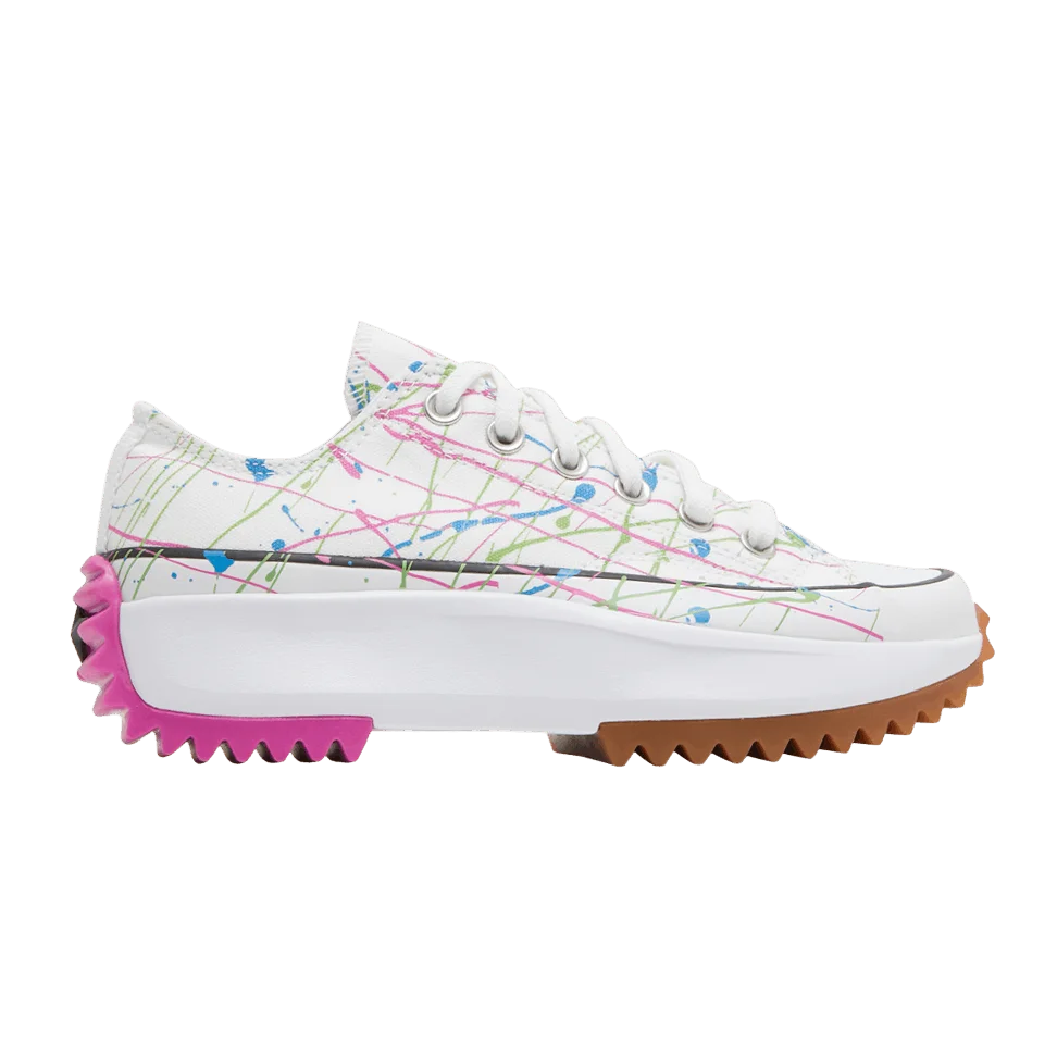Converse Wmns Run Star Hike Low 'Splatter Paint - White'