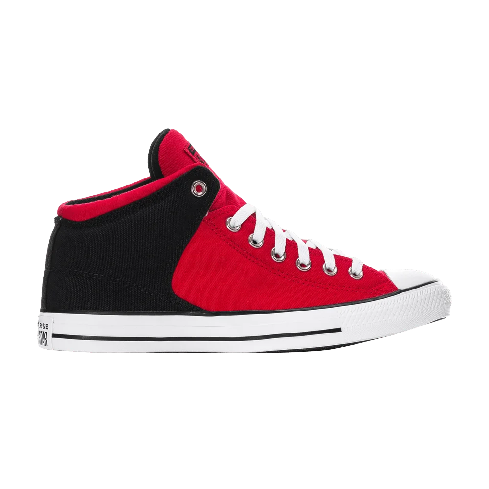 Krossovki-Converse-Chuck-Taylor-All-Star-High-Street-Mid-Red-Black