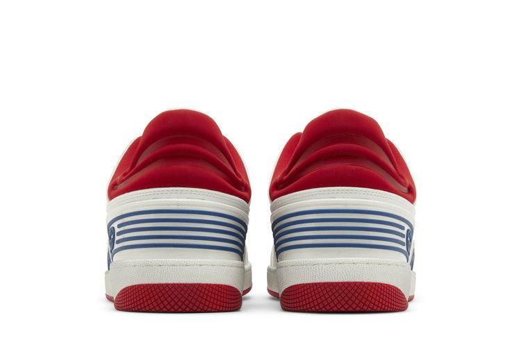 Кроссовки Gucci Basket Low 'White Demetra Red'