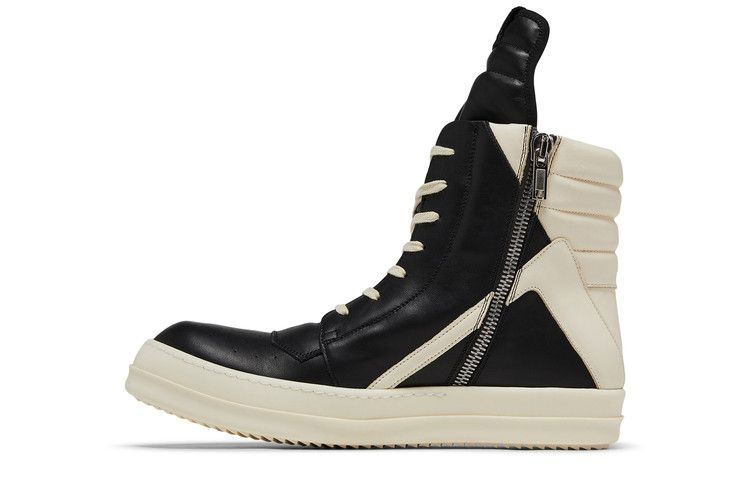 Кроссовки Rick Owens Porterville Geobasket 'Black Milk'