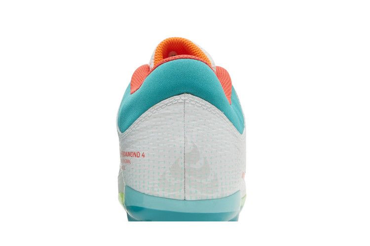 Кроссовки Nike Wmns Hyperdiamond 4 Pro 'White Turbo Green'