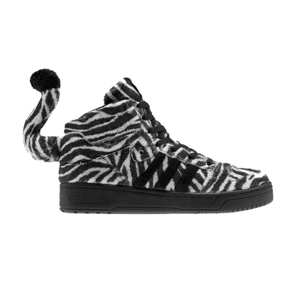 Кроссовки Adidas JS Zebra 'Black White'