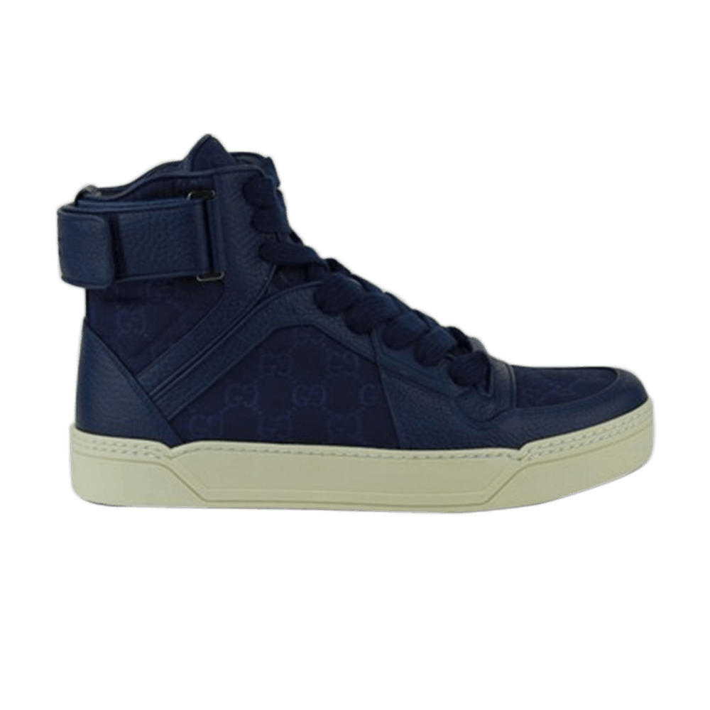 Кроссовки Gucci Nylon Guccissima High Top