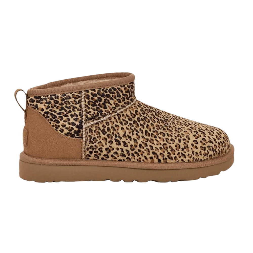 UGG-Wmns-Classic-Ultra-Mini-Speckles-Boot-Leopard-Print