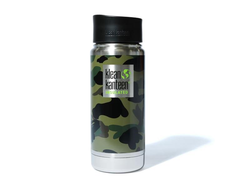 Бутылка для воды BAPE 1st Camo 16oz. Klean Kanteen Green