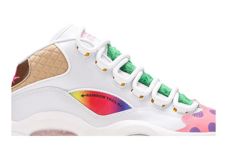 Кроссовки Reebok Hasbro x Question Mid Big Kid 'Candy Land'