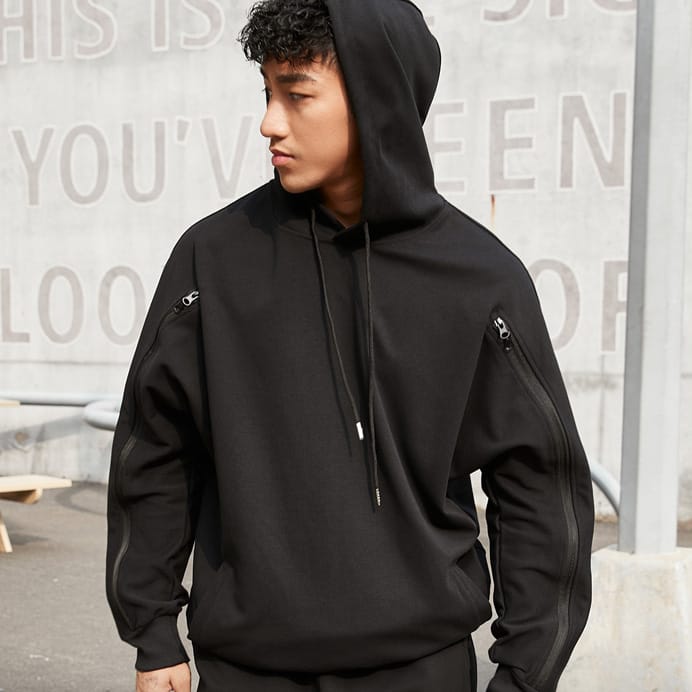 Худи Ehot DMPL Zip Black Hoodie