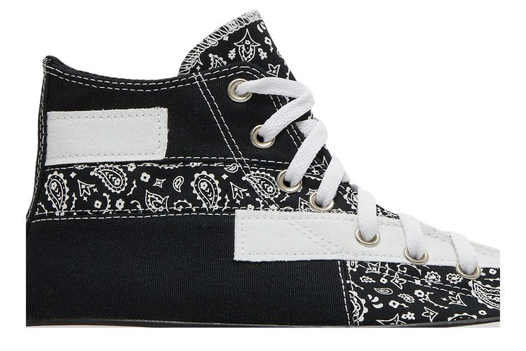 Кроссовки Converse Chuck Taylor All Star High 'Paisley Patchwork - Black'
