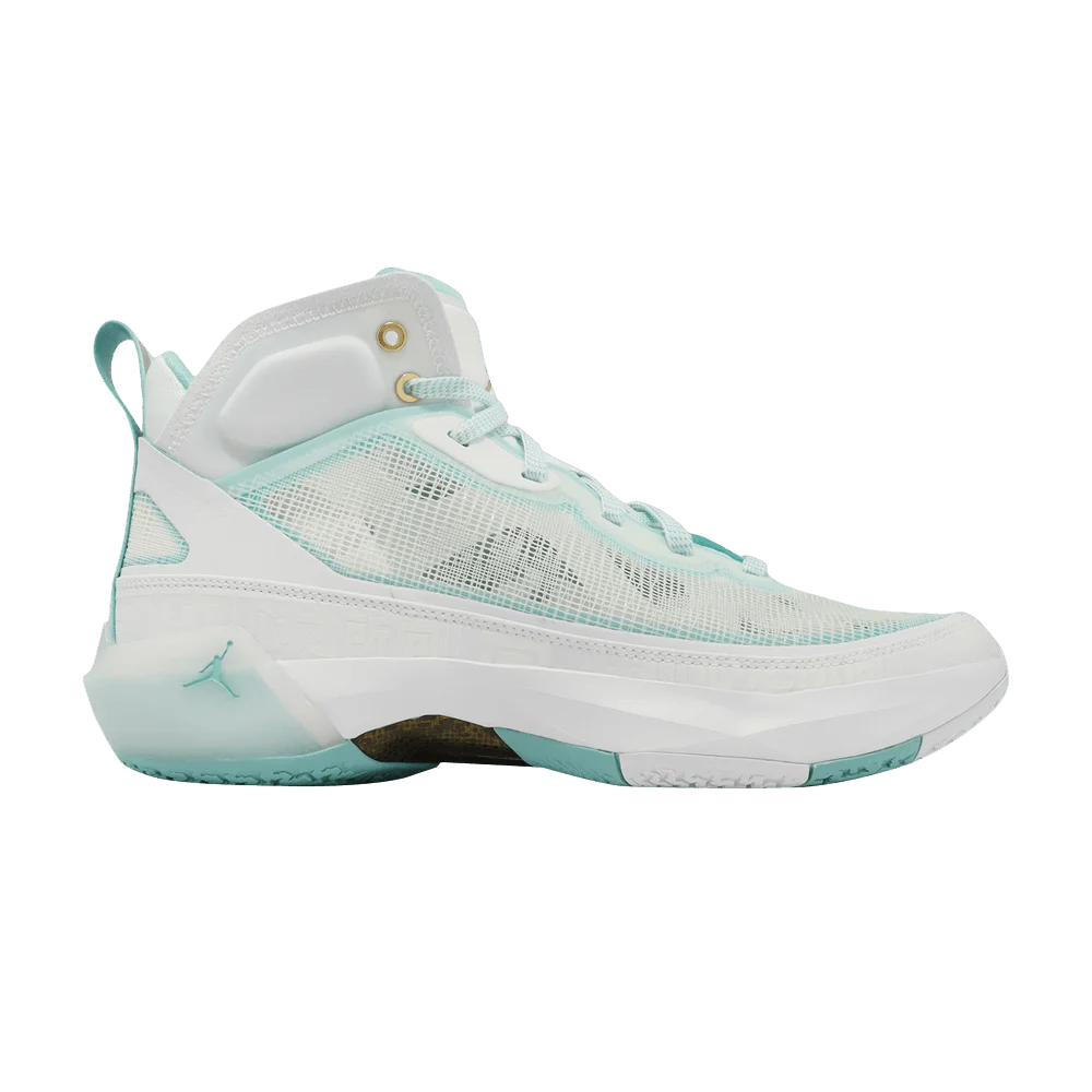 Кроссовки Guo Ailun x Air Jordan 37 PF 'White Island Green'