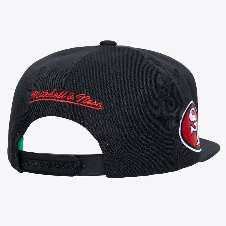 Бейсболка Mitchell & Ness San Francisco 49ers Triple Play Snapback Hat