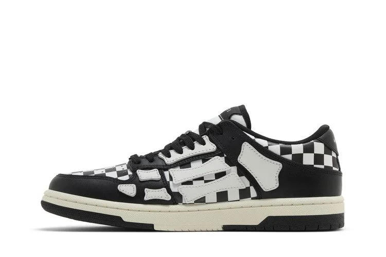 Кроссовки Amiri Wmns Skel Top Low 'Checkered - Black White'