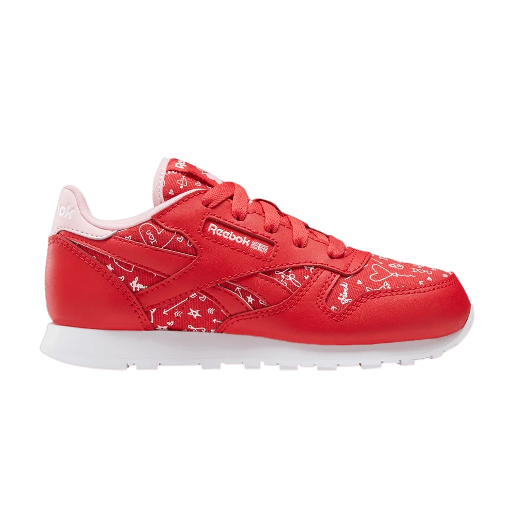 Кроссовки Reebok Classic Leather J 'Valentine's Day - Vector Red'