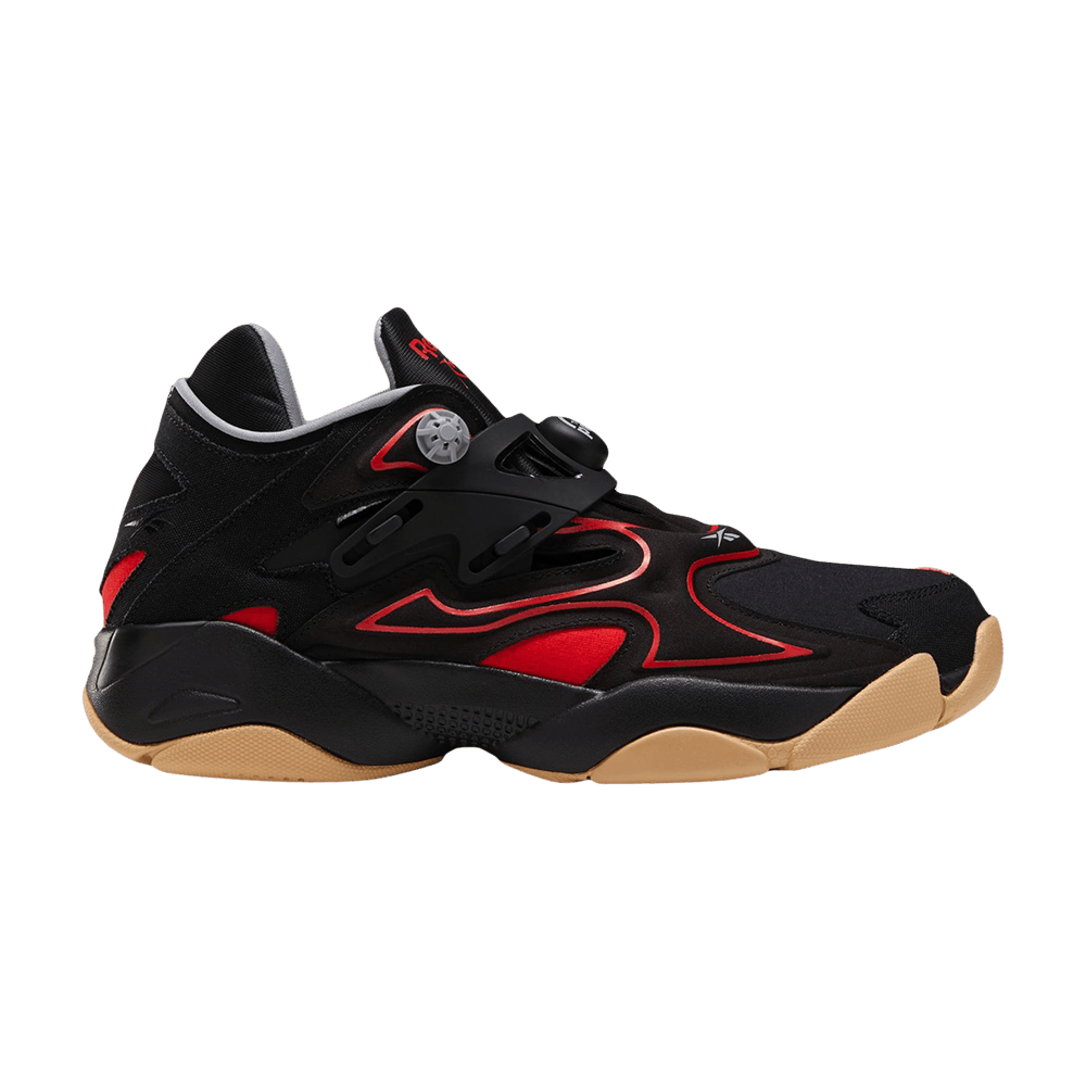Кроссовки Reebok Pump Court 'Black Instinct Red Gum'