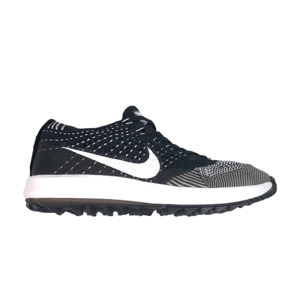 Кроссовки Nike Wmns Flyknit Racer Golf 'Oreo'