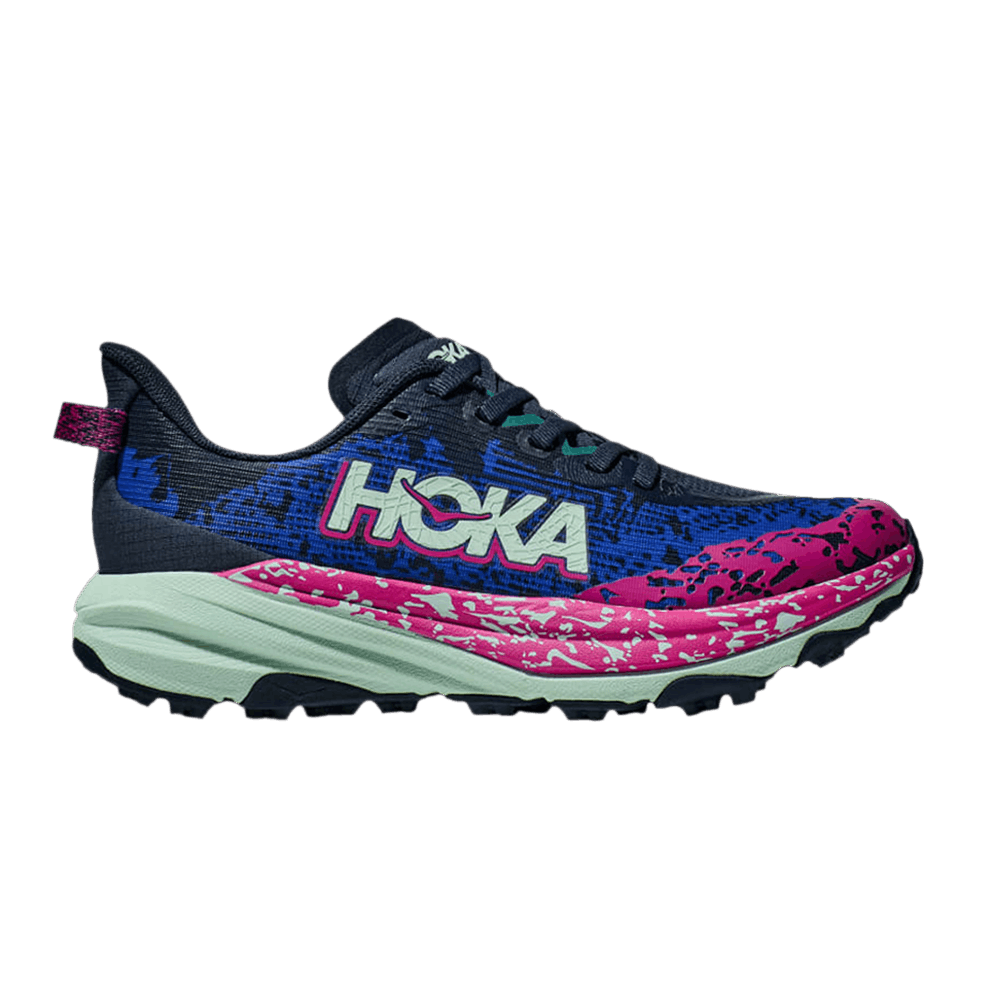 Кроссовки HOKA Speedgoat 6 Kids 'Stormy Skies Aqua Breeze'