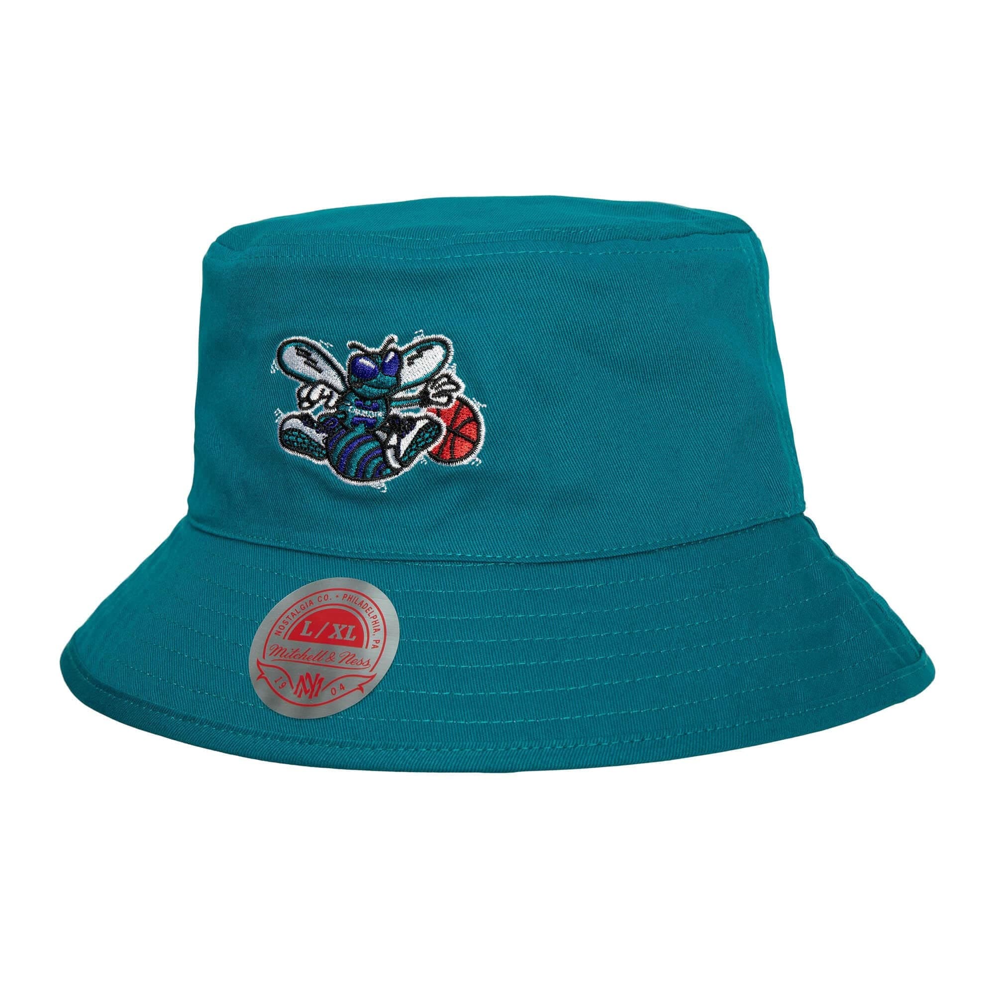 Панама Mitchell & Ness Lifestyle Reversible HWC Charlotte Hornets Bucket Hat