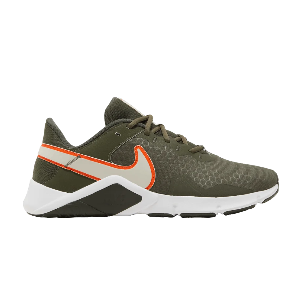 Krossovki-Nike-Legend-Essential-2-Cargo-Khaki-Safety-Orange