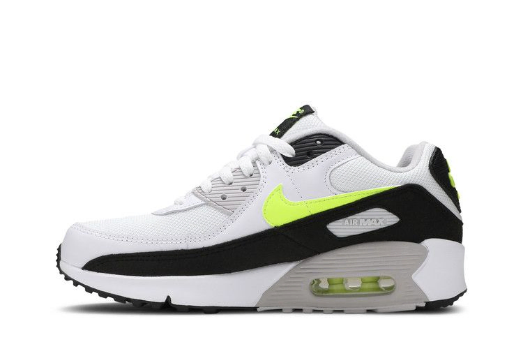 Кроссовки Nike Air Max 90 GS 'White Hot Lime'