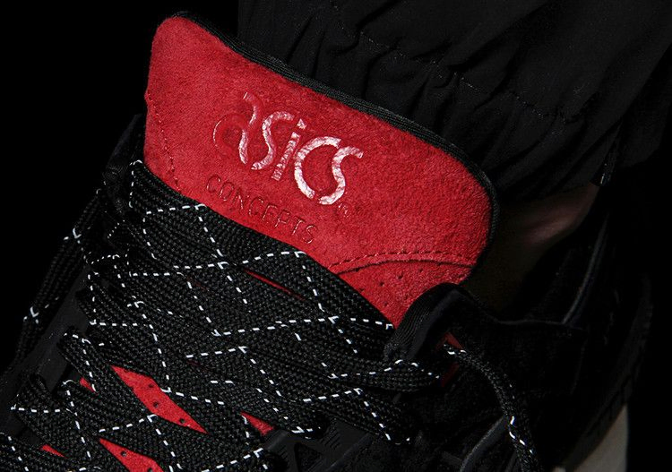 Кроссовки Concepts x ASICS Gel Respector 'Black Widow'