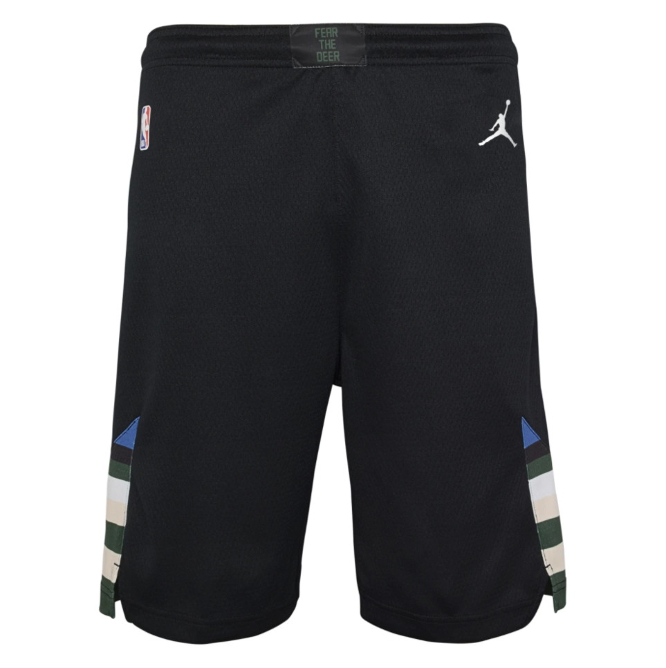 Спортивные шорты Nike Milwaukee Bucks 2021 Statement Edition Swingman Youth NBA Shorts