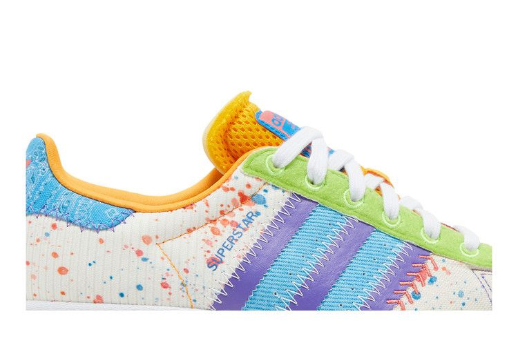 Кроссовки S.E.E.D x adidas Wmns Superstar G20 CM 201 'Paint Splattered'