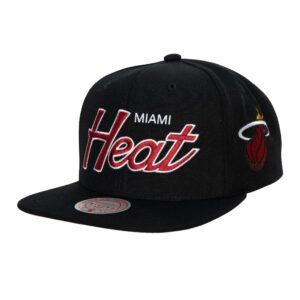 Mitchell-Ness-Team-Script-2.0-Snapback-Miami-Heat-Hat-300x300