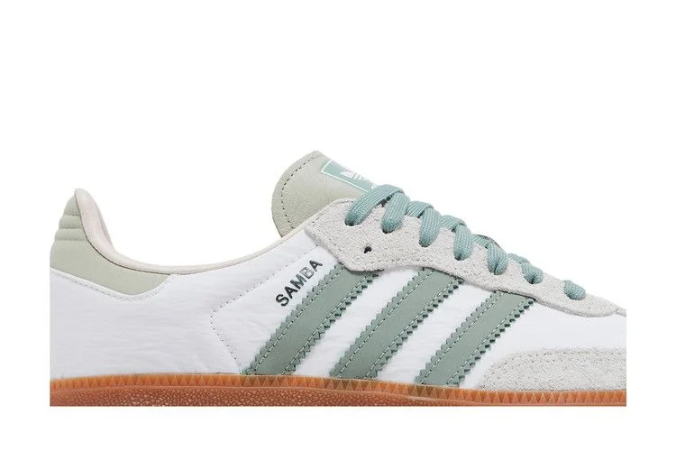 Кроссовки adidas Wmns Samba OG 'White Silver Green'