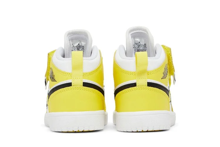 Кроссовки Air Jordan 1 Mid ALT PS 'Dynamic Yellow'