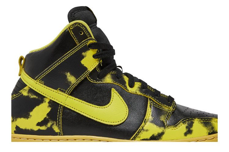 Кроссовки Nike Dunk High 1985 'Yellow Acid Wash'
