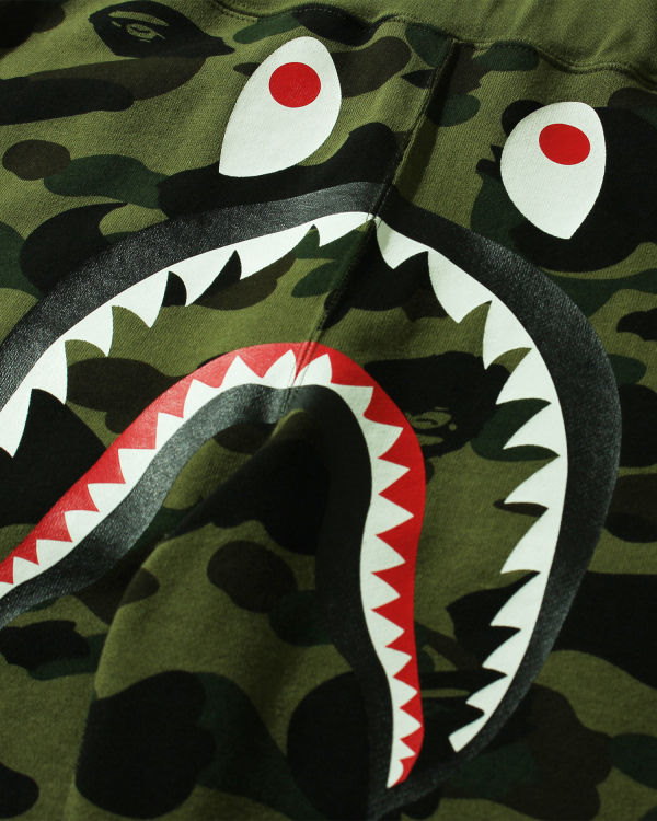 Спортивные штаны BAPE 1st Camo Shark Slim Fit Sweat Pants Green