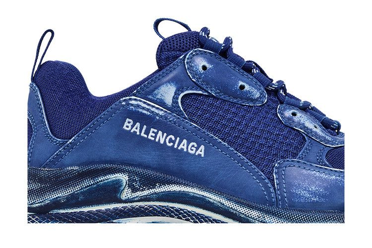 Кроссовки Balenciaga Triple S Sneaker 'Dark Blue'