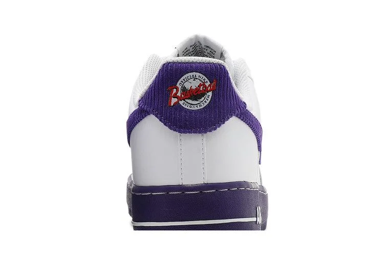 Кроссовки Nike Air Force 1 '07 LV8 EMB 'White Court Purple'