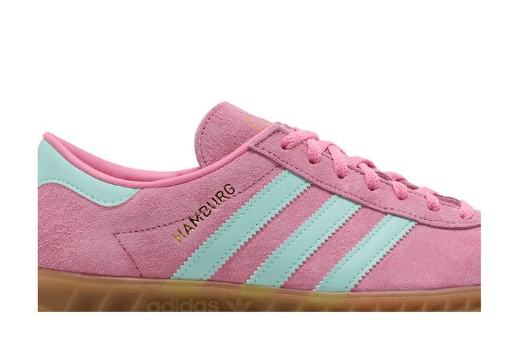 Кроссовки adidas Wmns Hamburg 'Bliss Pink Semi Flash Aqua'